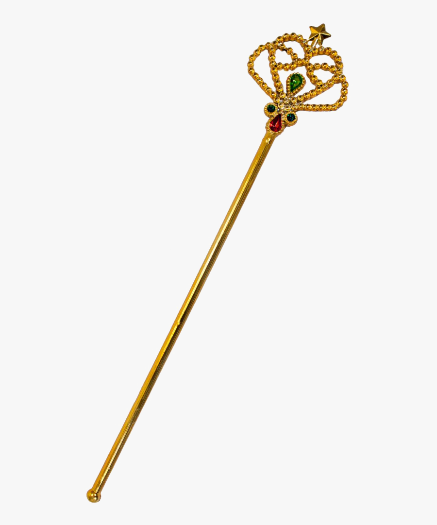 Fairy Wand Png High Quality Image - Golden Sceptre Png Transparent, Transparent Clipart