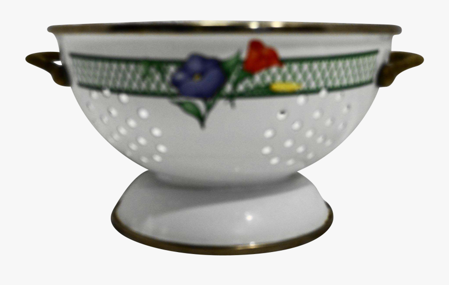 Clip Art Enamel Colander - Punch Bowl, Transparent Clipart