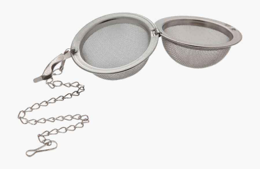 Steel Tea Strainer - Steel, Transparent Clipart