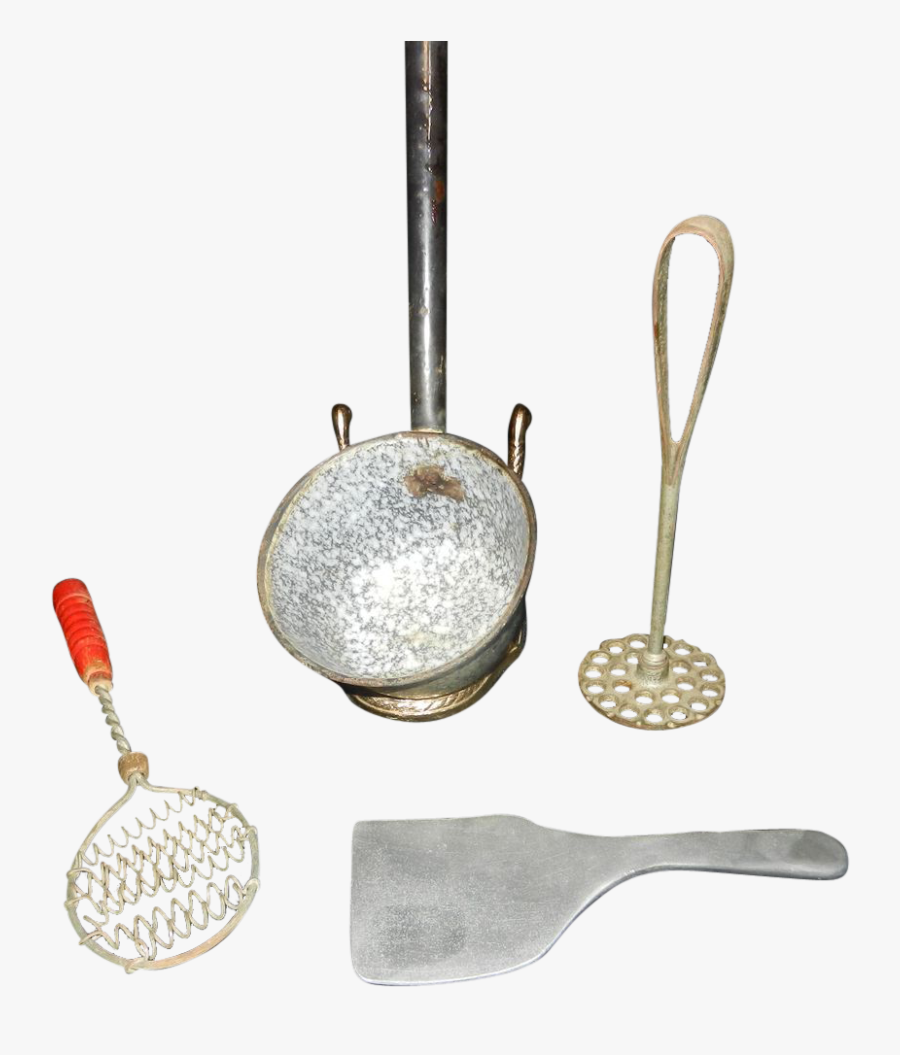 Old Kitchen Utensils - Frying Pan, Transparent Clipart