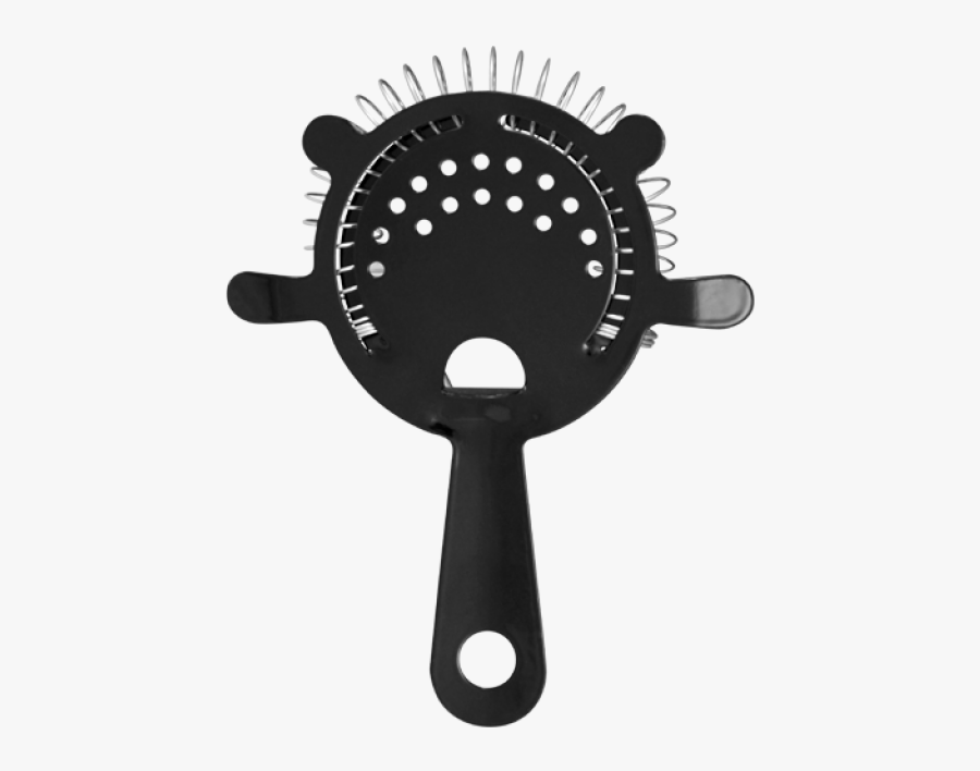 Black Cocktail Strainer - Laser Engraved Bar Strainer, Transparent Clipart