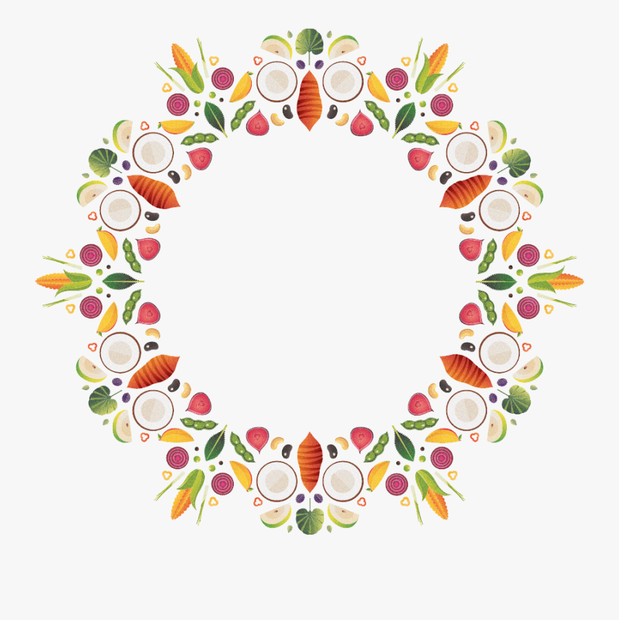 Graphic Free Library Nutrition Clipart Class - Rose Circle Frame Png, Transparent Clipart