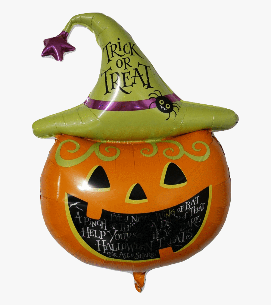 31 - Balloon Pumpkin Halloween, Transparent Clipart