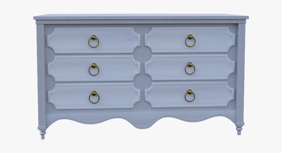 Furniture,chest Of Table - Transparent Blue Dresser Png, Transparent Clipart
