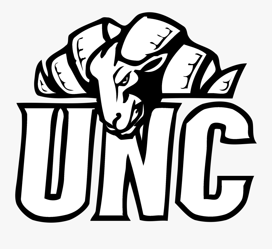 Unc Tar Heels Logo Black And White - Transparent Unc Tar Heels, Transparent Clipart