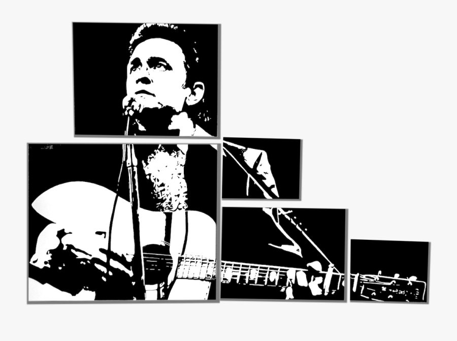 Johnny Cash Sometimes I Am Two People, Transparent Clipart