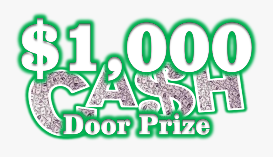 Drawing Entry Cash - $1000 Cash Prize, Transparent Clipart