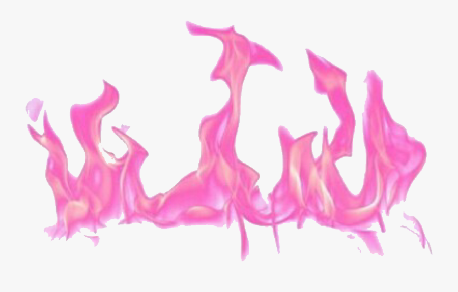 Fire Flames Clipart Tumblr Transparent - Fire Thumbnail Effect Png, Transparent Clipart