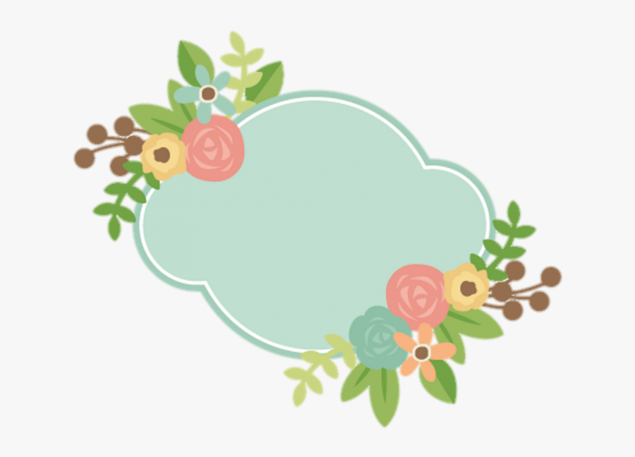 Transparent Tumblr Banners Png - Flower Label Clip Art, Transparent Clipart