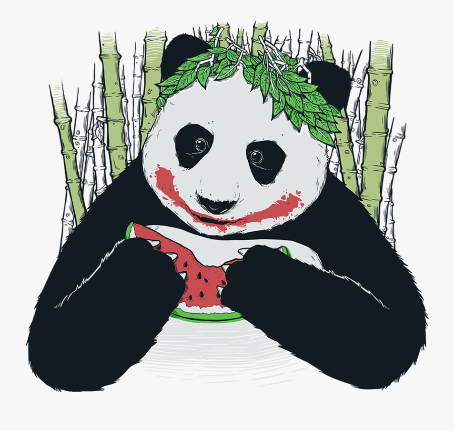 Panda Joker, Transparent Clipart
