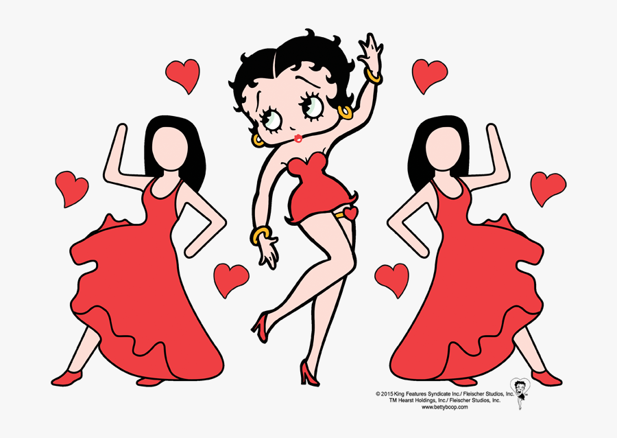 Betty Boop, Transparent Clipart