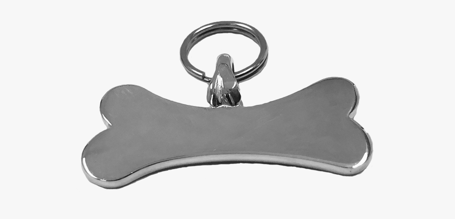 Dog Tag Pet Tag Silver - Keychain, Transparent Clipart