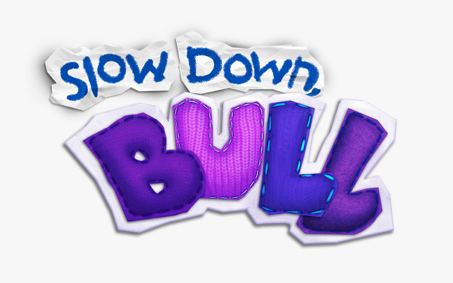 Slow Down Bull, Transparent Clipart