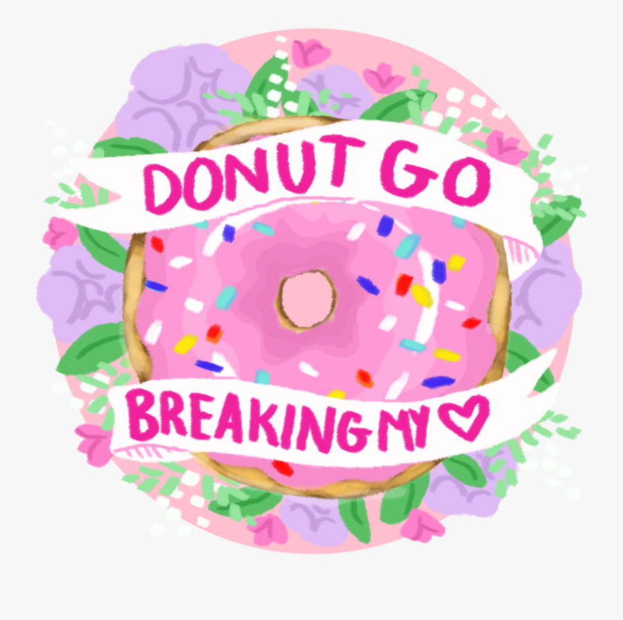 Doughnut Clipart Valentine Transparent, Transparent Clipart
