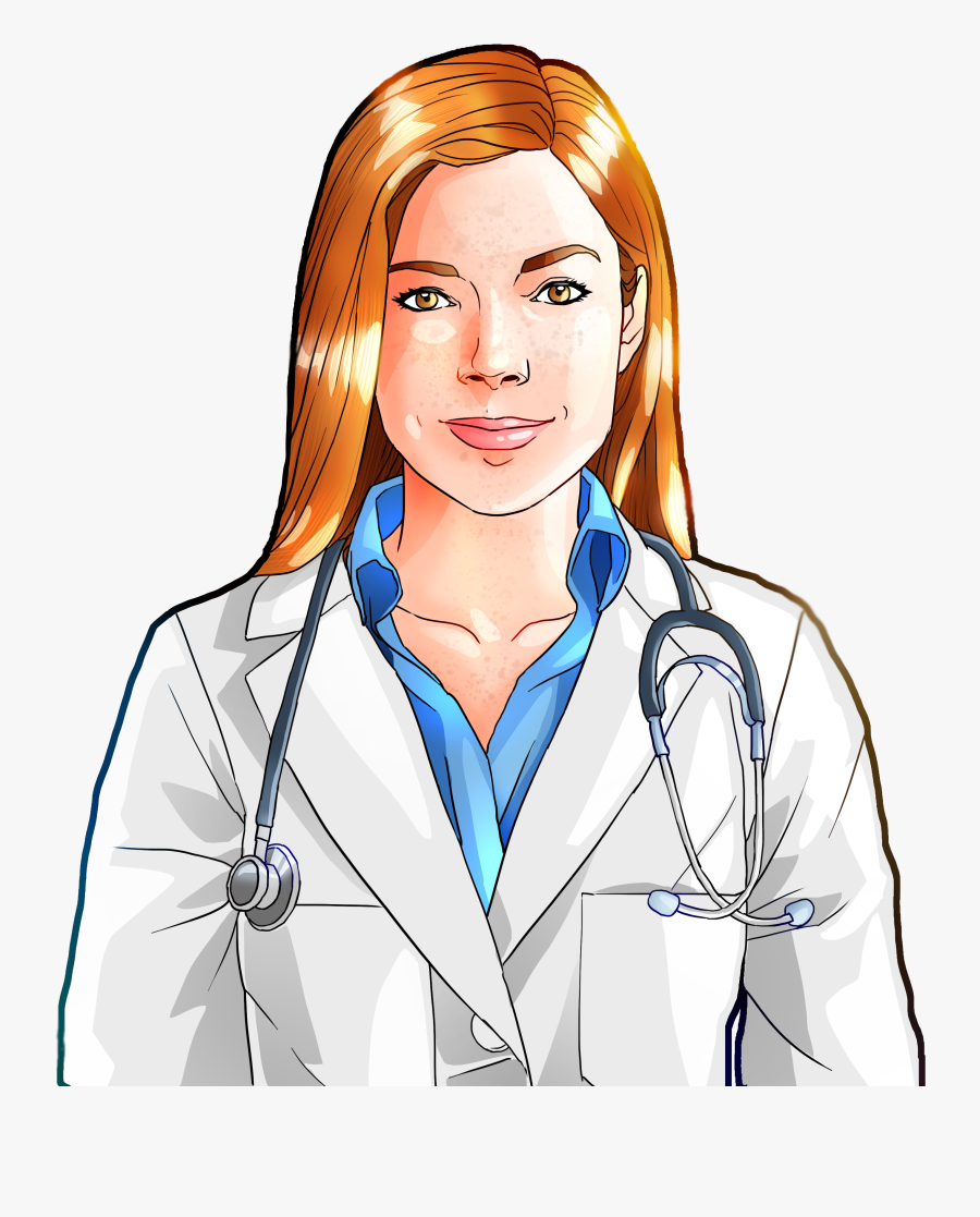 Girl Doctor Png Transparent & Free Girl Doctor Transparent - Girl, Transparent Clipart