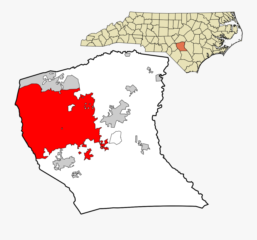Clipart Map Relative Location - Pinehurst Nc Moore County, Transparent Clipart