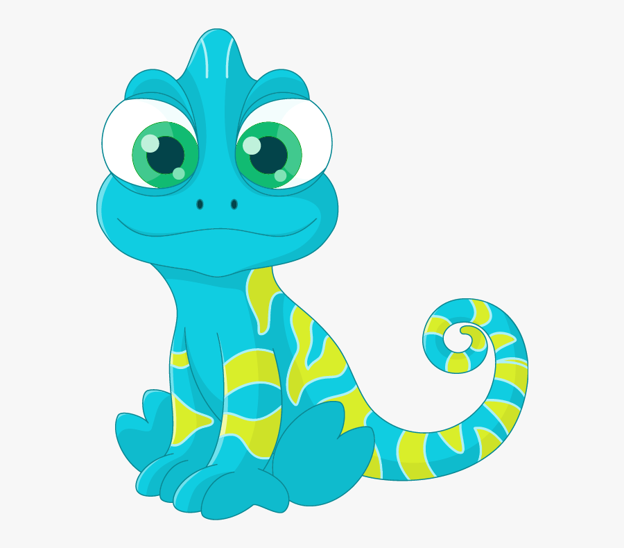 Cute Cartoon Lizards - Cute Lizard Lizard Cartoon, Transparent Clipart