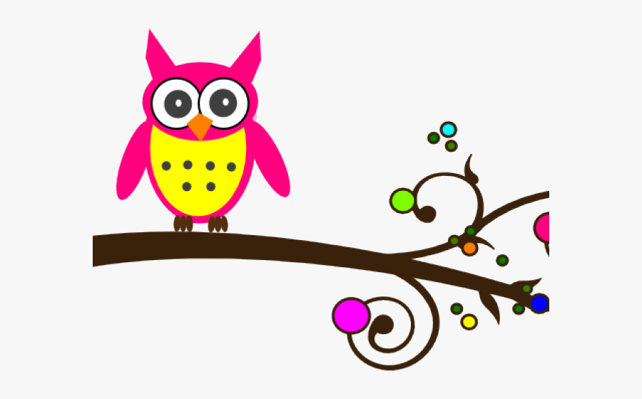 Blue Owl On Branch Clip Art , Transparent Cartoons - Blue Owl Clipart Png, Transparent Clipart