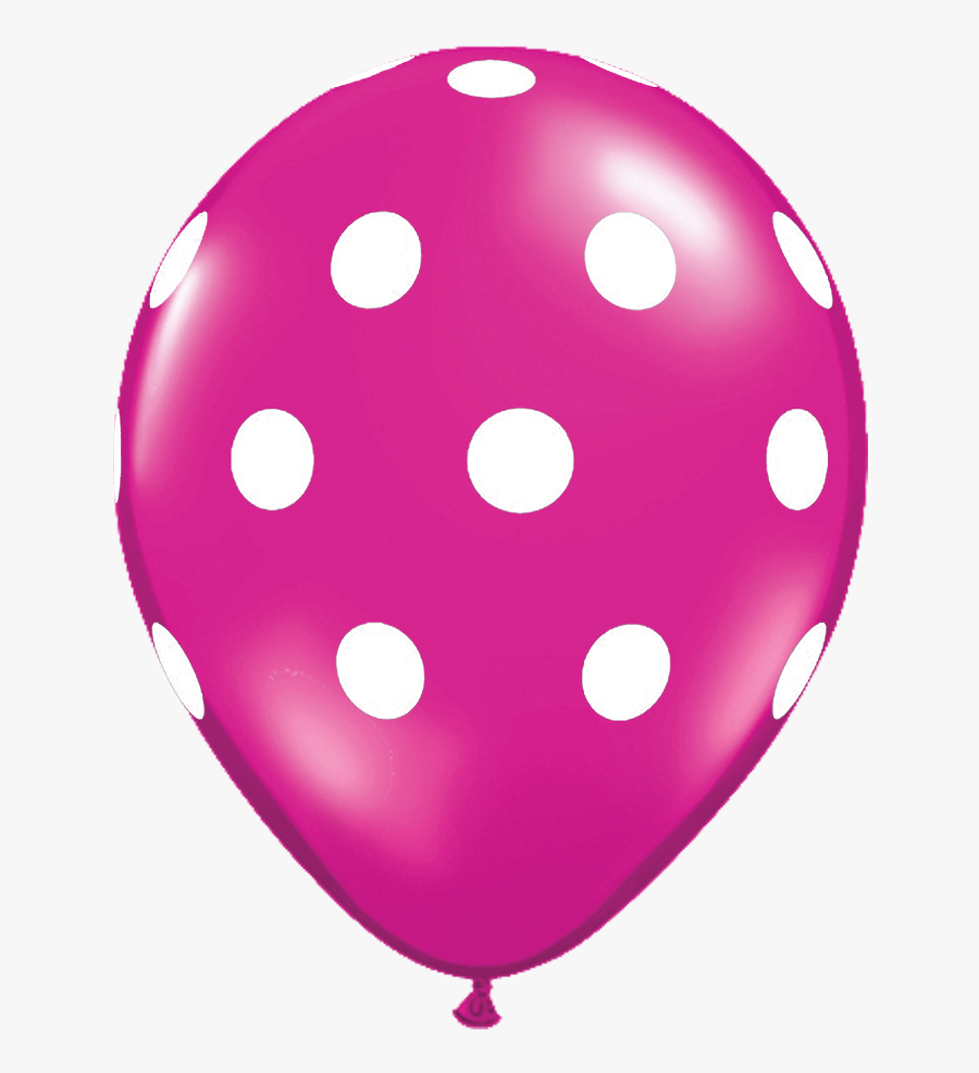 Balloons Polka Dots Transparent, Transparent Clipart