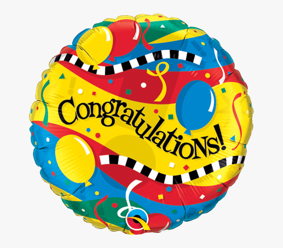 1pc Congratulations Balloons - コン グラッ チュ レーションズ, Transparent Clipart