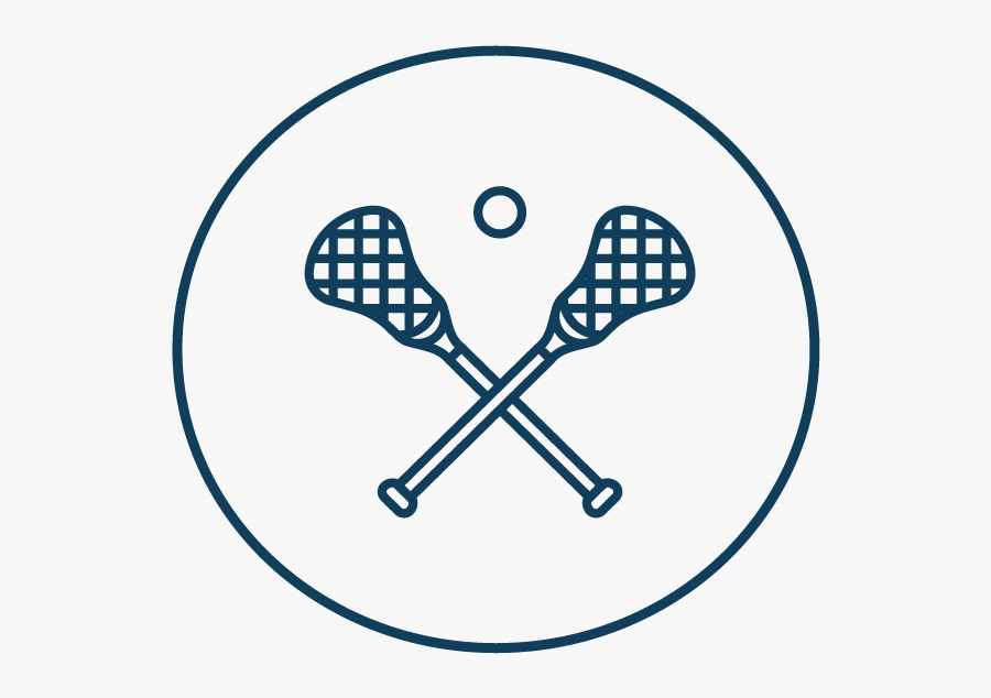 Line-art - Lacrosse Icon, Transparent Clipart
