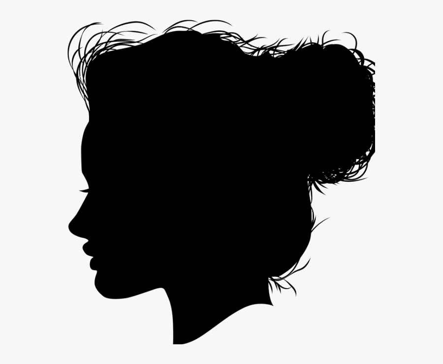 #girl #silhouette #black #shadow - Girl Black Shadow Png, Transparent Clipart