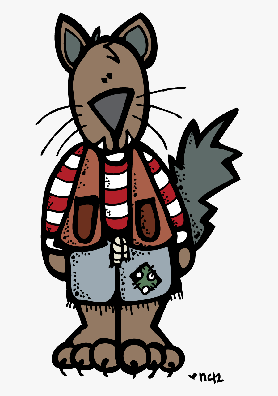 Melonheadz Blog Wolf Clipart, Educlips, Printable Pictures, - Whats The Time Mr Wolf, Transparent Clipart