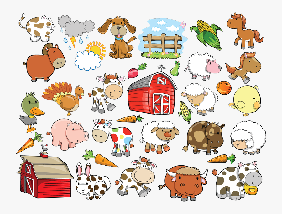 Cartoon Animals Vector Free Download, Transparent Clipart