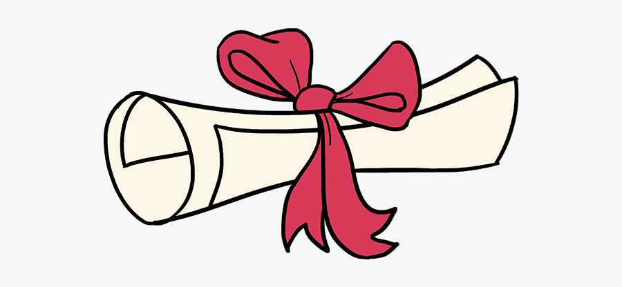 How To Draw Scroll - Rolled Up Scroll Clipart, Transparent Clipart