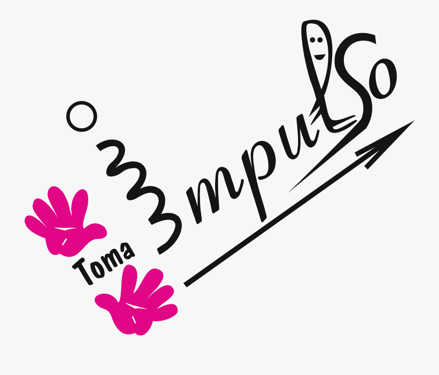 Toma Impulso Logo - Calligraphy, Transparent Clipart