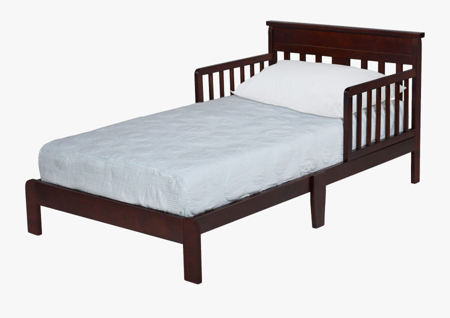 Bed Clipart Toddler Bed - Toddler Bed Wooden, Transparent Clipart