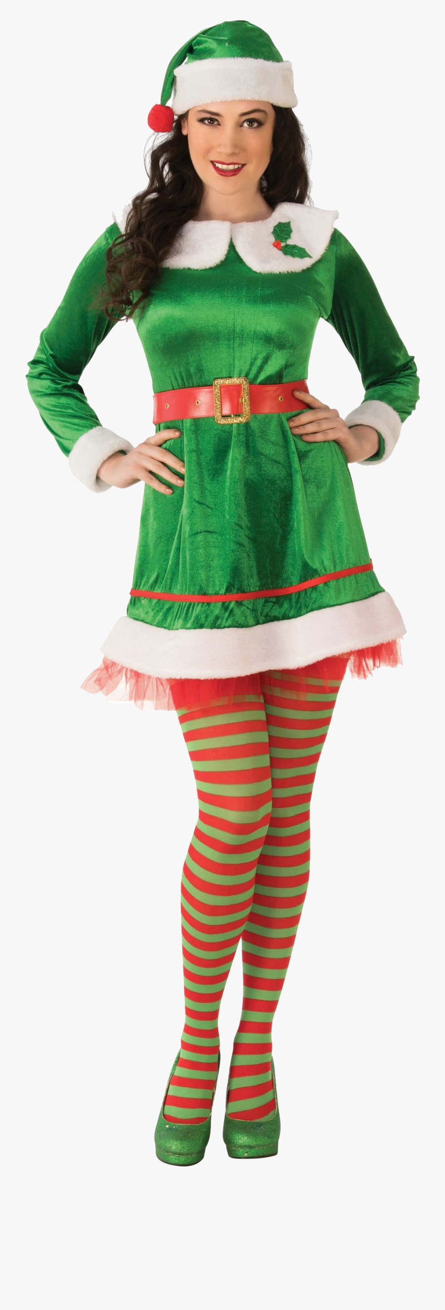 Elf Png Clipart - Womens Elf Costume, Transparent Clipart