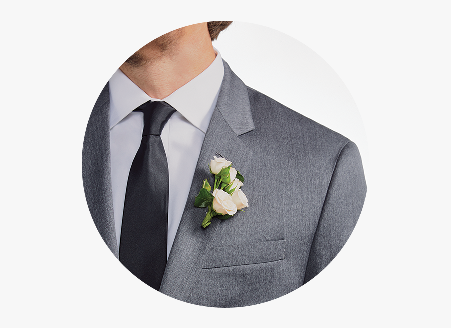 Bunga Di Jas Pengantin Pria, Transparent Clipart