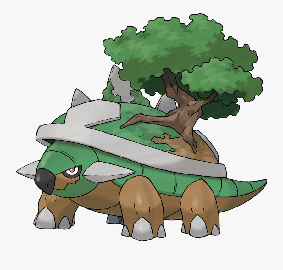 Torterra Pokemon, Transparent Clipart