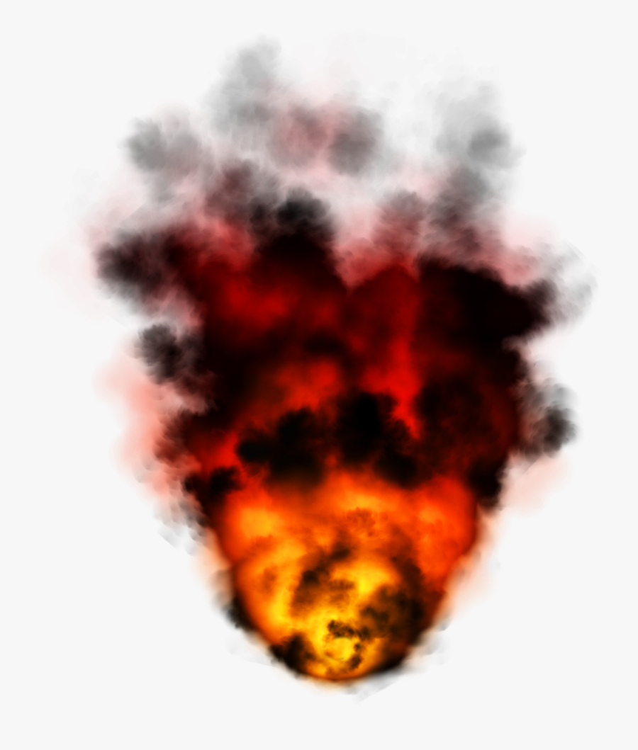 Fire Clipart Smoke - Fire Smoke Png Transparent, Transparent Clipart