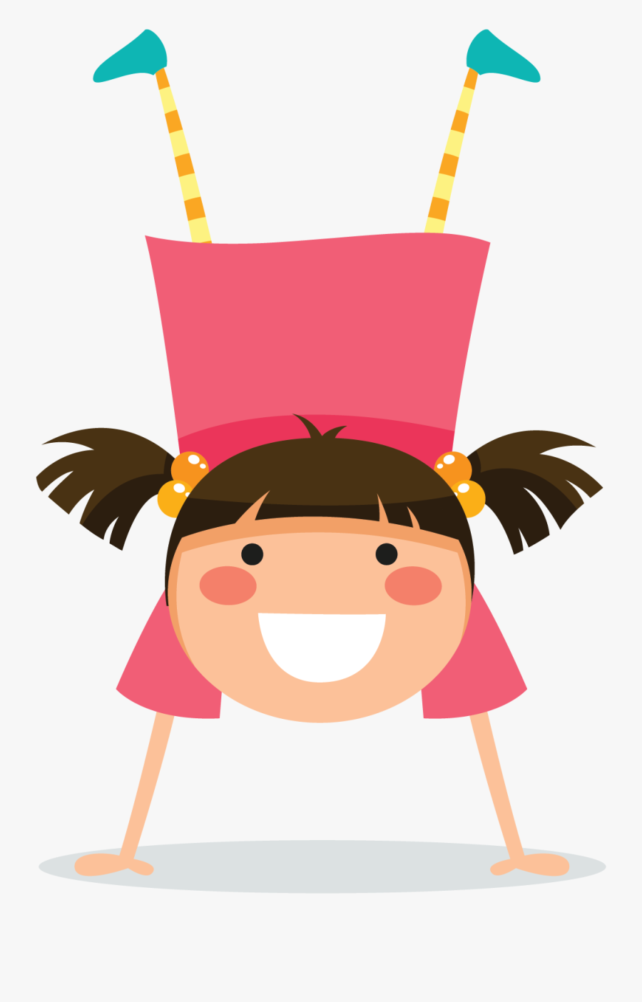 Kids Gymnastics Clipart, Transparent Clipart