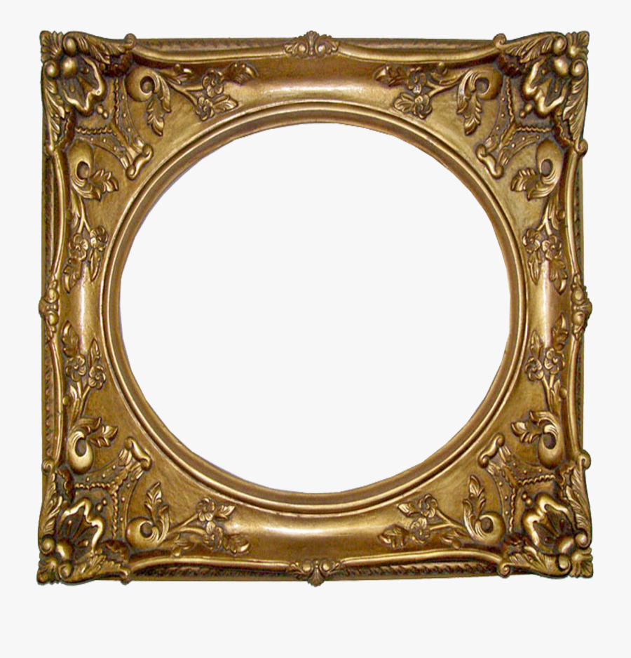 Transparent Antique Frame Clipart Gold - Golden Frame, Transparent Clipart