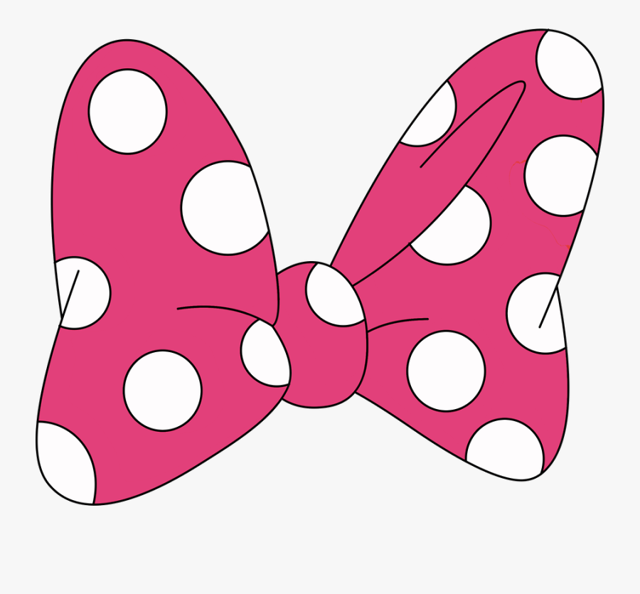 Minnie Mouse Bow Png Clipart Minnie Mouse Mickey Mouse - Transparent Minnie Mouse Bow Png, Transparent Clipart