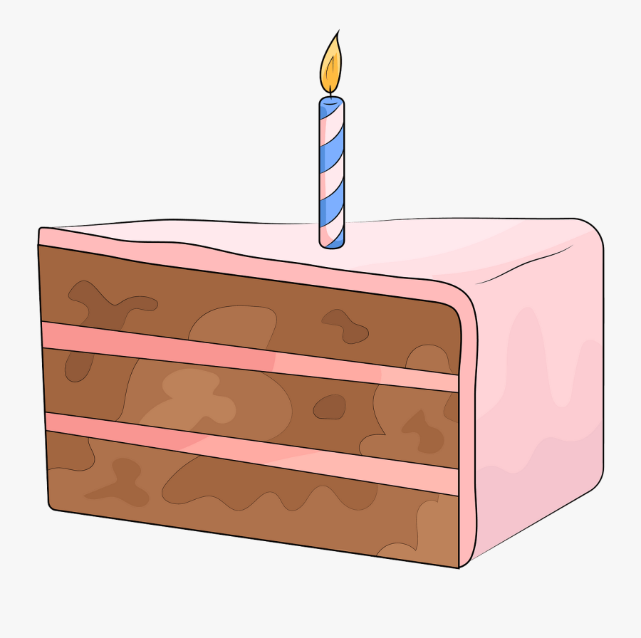 Birthday Cake, Transparent Clipart