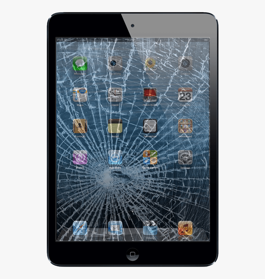 Popular D Ef Dc - Ipad Broken Screen Png, Transparent Clipart