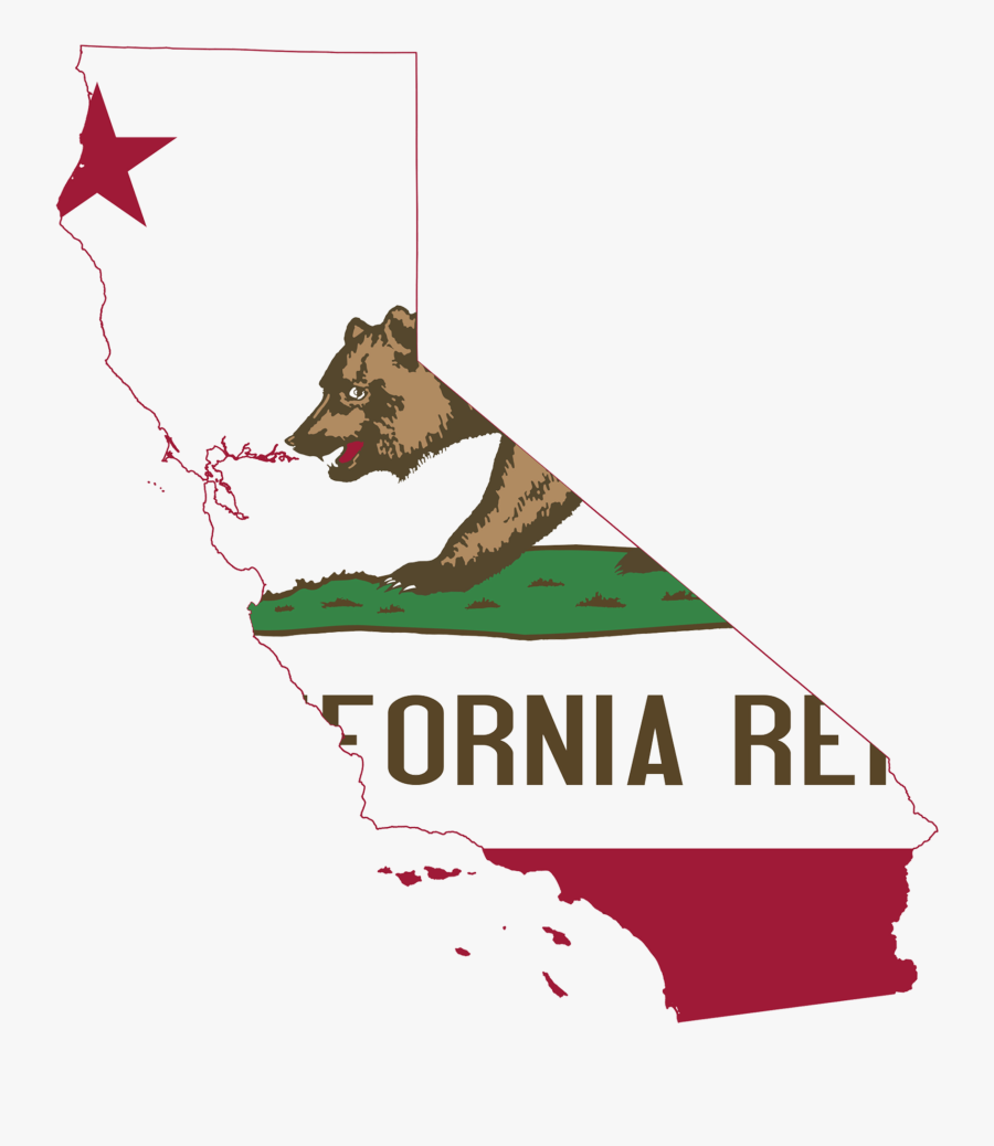 California State Flag Png, Transparent Clipart