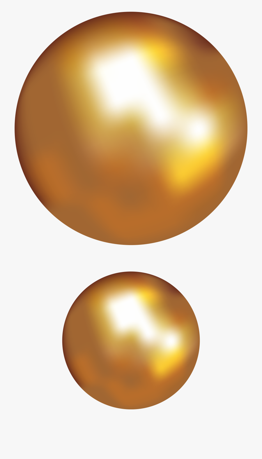 Gold Pearls Clipart Png Transparent Png , Png Download - Circle, Transparent Clipart