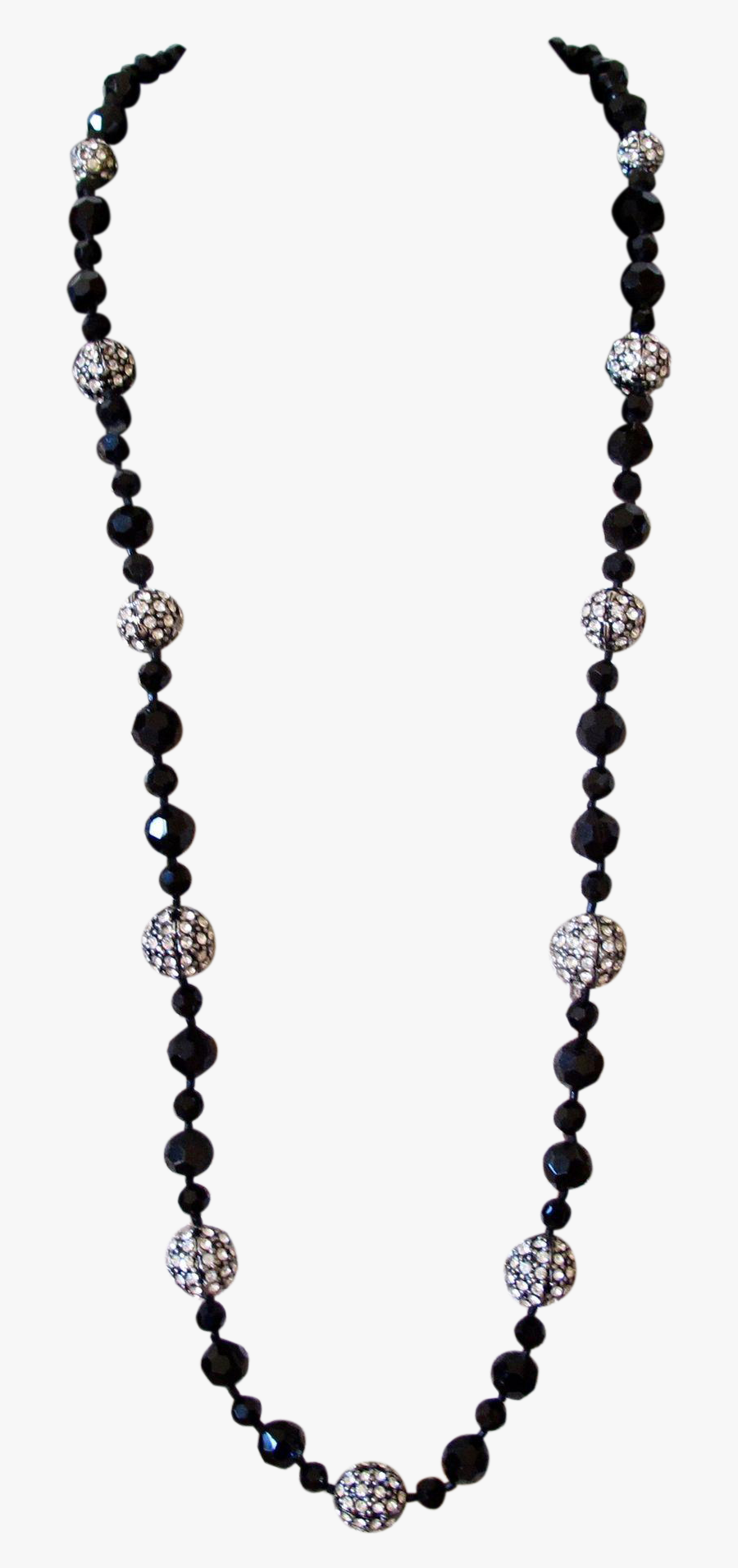 Necklace Clipart Swag - Necklace Hoop Clipart Black And White, Transparent Clipart