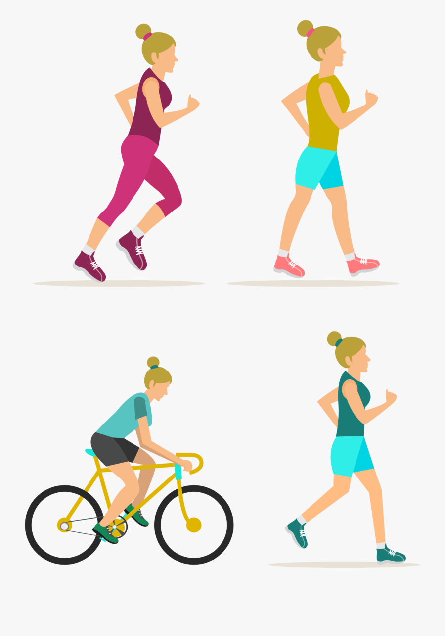 Physical Fitness Centre Icon Woman Transprent Png - Exercise Icon, Transparent Clipart