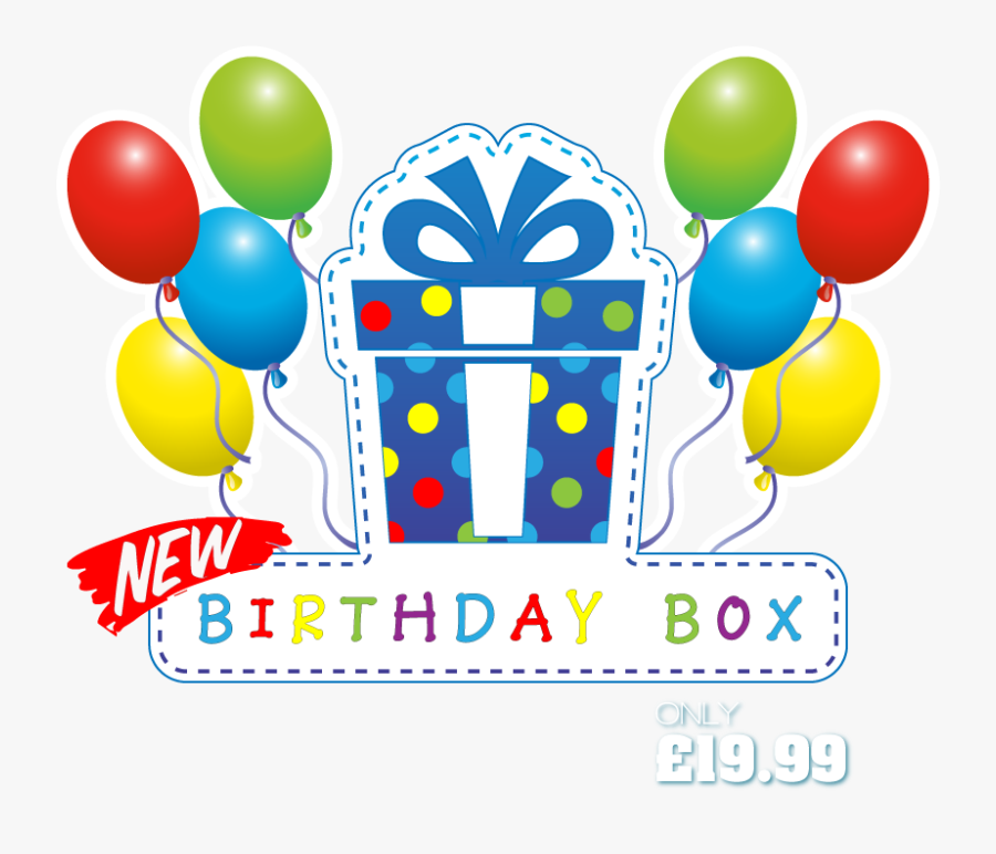 Birthday Boxes - Balloon, Transparent Clipart