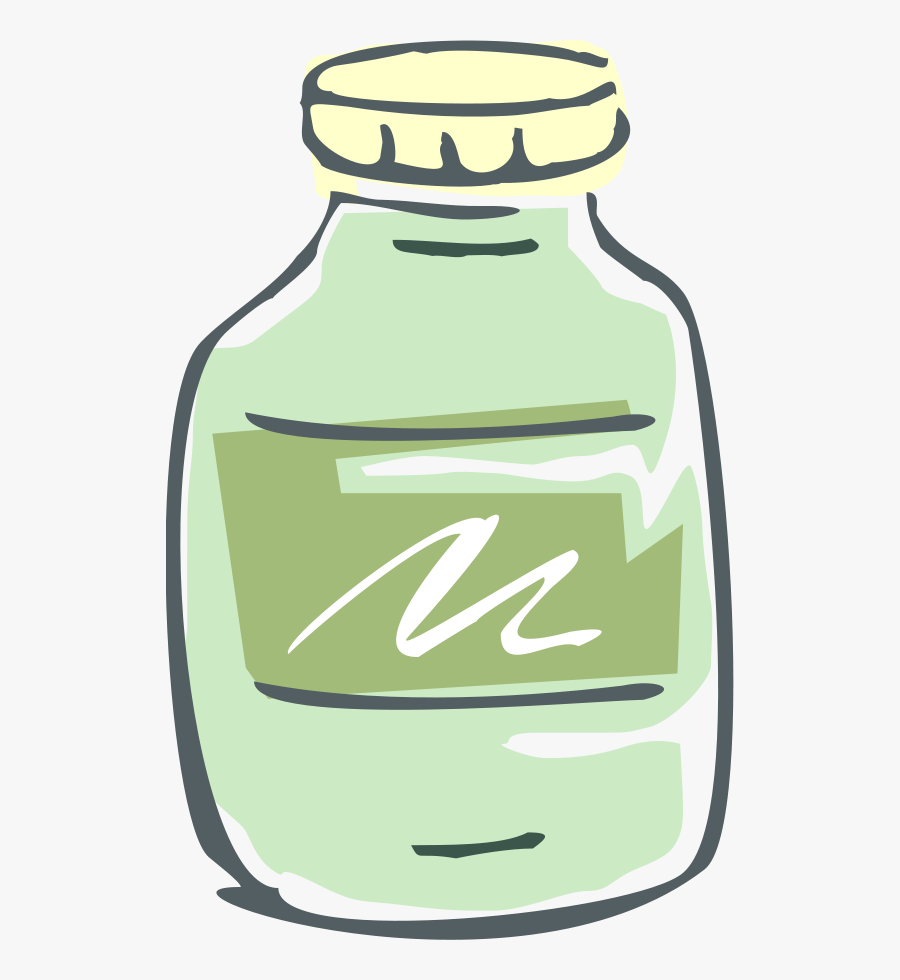 Medical 03 Svg Clip Arts - Medicine Bottle Cartoon Png, Transparent Clipart