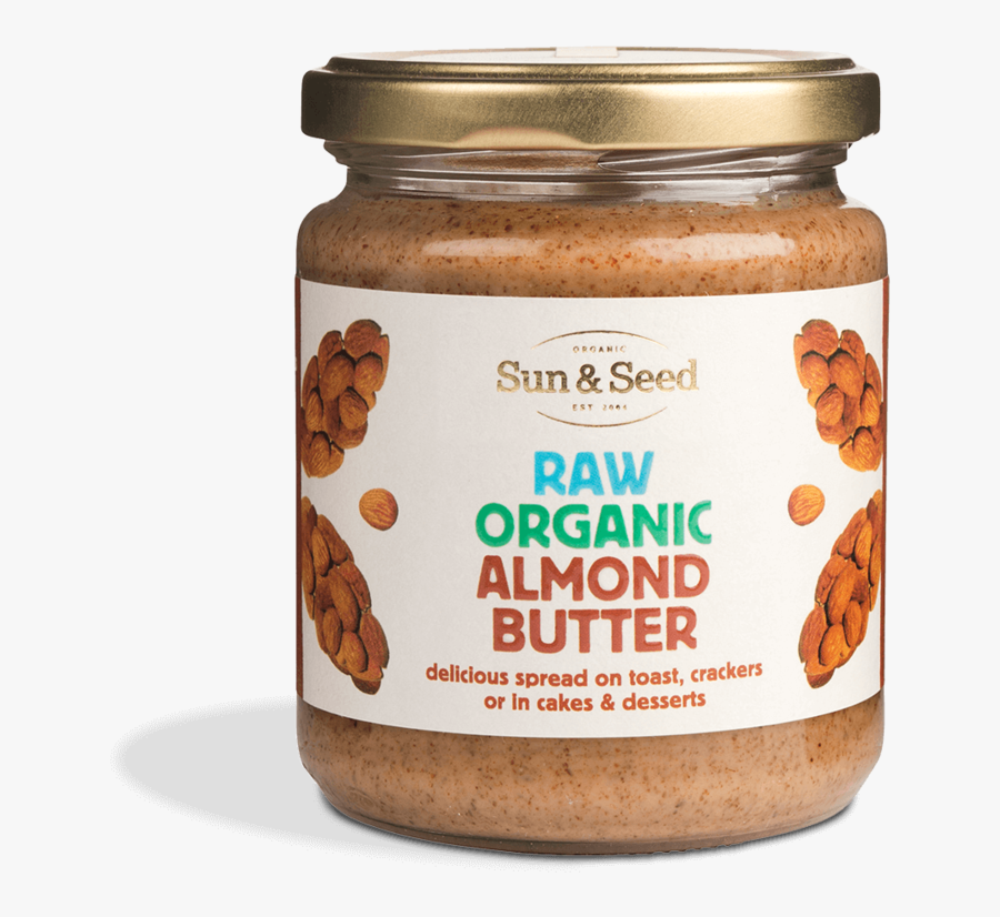 Peanut Transparent Raw - Sun And Seed Almond Butter, Transparent Clipart