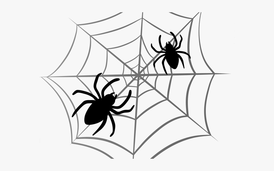 Pink Halloween Spider Web, Transparent Clipart