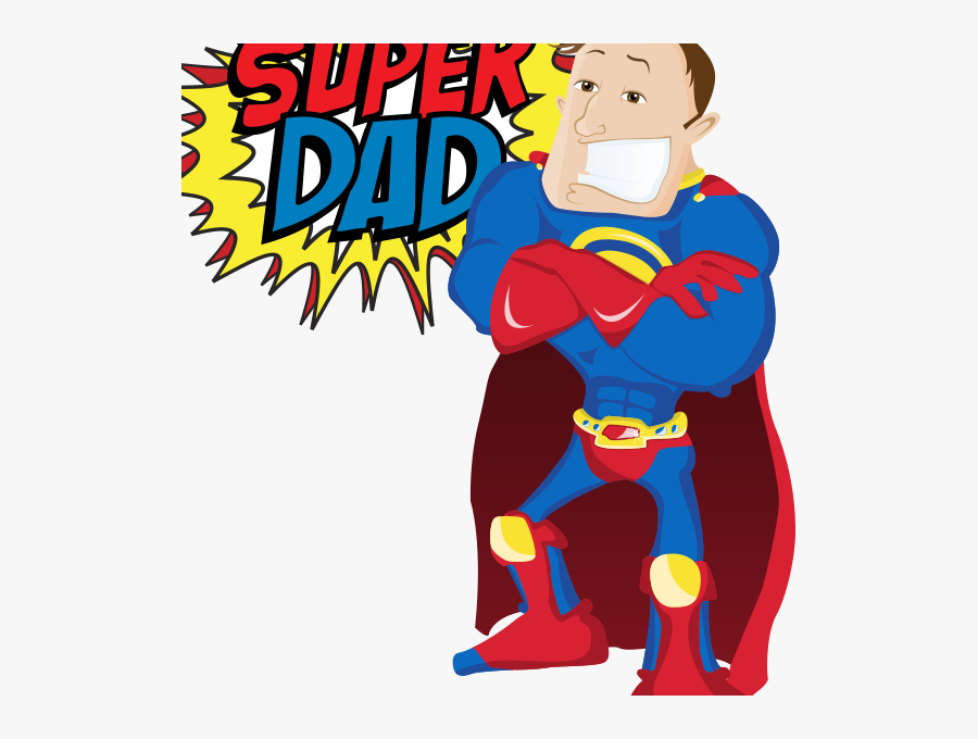 Superdad May 24th Clipart , Png Download - Super Dad Png, Transparent Clipart