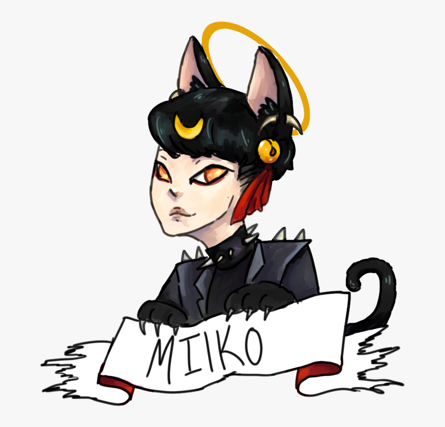 He"s Some Rebellious Street Cat Who Likes To Get Into - Cartoon, Transparent Clipart